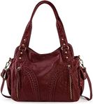 Montana West Tote Shoulder Bag for Women Washed Leather Purses and Handbags Crossbody Bags Hobo Satchel Bag MWC-019BDY