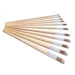 Harris Seriously Good Hobby & Craft Round Paint Brushes | Pack of 11 | 2mm-12mm