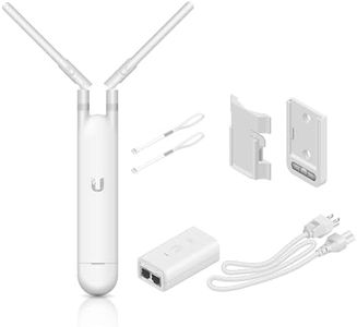 Pre-Configured Ubiquiti UAP-AC-M-US Unifi Mesh Access Point, UniFi AC Mesh Wide-Area Dual-Band Access Point (US) Long Range Indoor/OutDoorWifi Repeater. Just Plug and Play. (1)