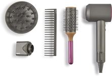 Casdon 73252 Dyson Supersonic Styling Set | Interactive Toy Hairdryer for Children Aged 3 Years & Up | Looks and Works Like The Real Thing