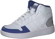 adidas Hoops Mid 2.0, Unisex Children's Trainers, Ftwbla Azurea, 30 EU