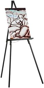 SD STUDIO DESIGNS Studio Display Easel Black 13206 Staffelei, Holz, G. Schwarz (160 cm Höhe), 63" H