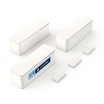 Bosch Smart Home door/window contact II [+M], smart sensor for energy-efficient heating, flexible use in the Bosch Smart Home system or in manufacturer-independent Matter systems, set of 3