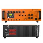 Digimore 200W Max/175W RMS PA Amplifier | BT 5.3/USB/FM/TF | 5 Mic in | Delay/Repeat | Bass & Treble | 70V/100V Line | 4/8 Ohms Out | PA Systems & Installations (DA-185Xe)