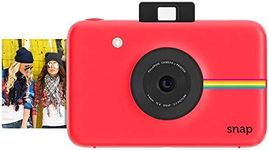 Polaroid POL-SP01R Snap Instant Digital Camera (Red) with Zink Zero Ink Printing Technology