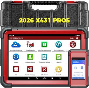 LAUNCH X431 PRO5 Scan Tool, J2534 Reprogramming Tool, ECU Online Coding, Topology Mapping, Upgraded of X431 V+, Bi-Directional Diagnostic Scanner, with SmartBox 3.0 CANFD & DOIP, 2 Years Update