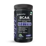 ElectroFizz BCAA 7Gms (2:1:1 formula) with Citrulline & Electrolyte Blend for Muscle Recovery & Endurance - Pre/Post Workout & Intra Workout - 400 gms (Blueberry)