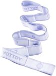 YOTTOY Yoga Bands Resistance Band-10 Loops Elastic Band Ideal for Yoga, Pilates, and Home Workouts-Booty Bands Improve Flexibility,Endurance,Physical Therapy for Women