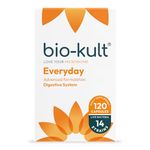 Bio-Kult Everyday Multi-Strain Formulation Probiotics for Digestive System, 120 Capsules (Pack of 1)