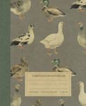 Composition Notebook: Beautiful Vintage Wild Ducks Illustration Book For Notes. Perfect Gift For Animals Lovers