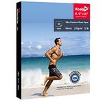 Koala Ultra Premium Photo Paper Glossy 8.5x11 Inch Heavyweight 72lb for Inkjet Printer 50 Sheets