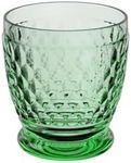 Villeroy & Boch Boston Coloured Tumbler, 330 ml, Crystal Glass, Transparent/Green