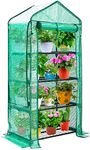 Mini Greenhouse with Screen Roof, O