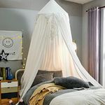 Bed Canopy for Girls, Round Dome Ha