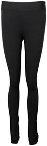 Generic Figure Skating Pants Women Girls Ice Skating Pants, Black, 2XL