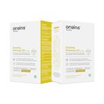 Origins Nutra Evening Primrose Oil | Supports Hormonal Balance, Lowers PMS Symptoms, Improves Skin Health| Evening Primrose Oil | GMP Certified | For Men & Women | 28 Veg Soft Gels Pack of 2