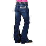 Rod's Girls' Stella Sparkle Jeans 14 Blue