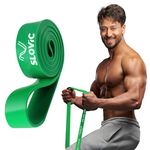 Slovic Latex Resistance Band for Workout [40-60 KG] | Resistance Band Set | Exercise Band & Stretching Bands for Exercise for Home Workouts | Gym Equipment for Home Workout | Ideal for Men & Women