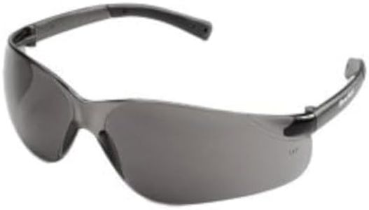 Crews BK112AF Bearkat Occhiali di sicurezza con montatura grigia con lente antiappannamento grigia (12 paia)