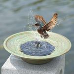 HOUYANG Solar Fountain Bird Bath, M