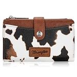 Wrangler Cow Print Bifold Wallet Wo