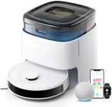 Lefant M3 Robot Vacuum and Mop, 10,000Pa Suction, All-in-One Base Station, Anti-Tangle Brushes & Dual Spinning Mop, 113°F Hot Water Auto Mop Washing & Cool Air Drying, Self-Emptying & Refilling