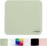 Glassboard Studio LuxxPad Tempered Glass Mouse Pad - Enhanced Precision for Gaming & Work, Durable & Scratch-Resistant, Colors (Sage, 7.5" x 8")