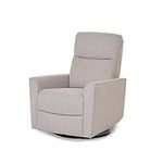 Savannah Swivel Glider Recliner Chair - Oatmeal