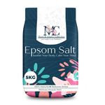 Pure Epsom Salts | Magnesium Sulphate Bath Salt (5 kg (Pack of 1))