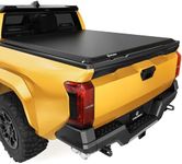 YITAMOTOR Soft Roll Up Truck Bed Tonneau Cover Compatible with Toyota Tacoma 2024 2025 (Excl. Trail Edition), 5 ft Bed with Deck Rail System