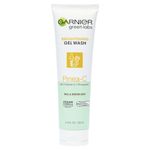 Garnier Brightening Gel Face Cleanse with Vitamin C, Pineapple, Facial Cleanser + Makeup Remover, Green Labs, Vegan Formula, Paraben-Free, 130mL