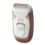 Wahl Smooth Confidence Ladies Waterproof Cordless Battery Shaver for Legs, Bikini Line, and Armpits - Model 7067, White