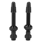 Bicycle Presta Valve Stems, 40mm Detachable Tubeless Valve Stem for Mountain Road Tubeless Tires