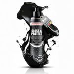 MENZERNA Black Gloss & Protect 8.5 oz I 2-in-1 Black Car Polish & Sealant I Removes Fine Scratches, Swirl Marks & Holograms I Restores & Protects Car Paint I Color Depth & Glossy Finish