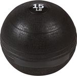Trademark Innovations Exercise Slam Medicine Ball, Black, 15-Pound