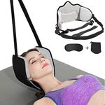 Neck Head Hammock, Cervical Traction Device, Portable Neck Stretcher for Neck Pain Relief, Head and Shoulder Pain, Muscle Relaxation, Physical Therapy