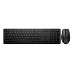 HP 650 Wireless Keyboard & Mouse Combo - 2.4Ghz Wireless, USB Receiver, Low-Profile Keys, 20+ Programmable Keys, DPI Mouse - 20+ Months Keyboard, 24+ Mouse Battery - Win, Chrome, MacOS