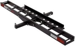 Black Widow Pro Anodized Aluminum Dirt Bike Carrier for Adult Bikes, Motorcycles, or Fat Tire Bikes, 400-Pound Capacity, Black