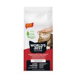 World's Best Cat Litter Multicat Clumping Formula Flushable, Quick Clumping and Easy Scooping 6.35 kg Pack