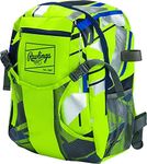 Rawlings | Remix Backpack Equipment Bag | T-Ball & Youth Baseball/Softball | Green