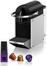 Nespresso Pixie Single Serve Espresso Machine by De’Longhi, Aluminum