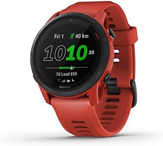 Garmin Forerunner 745 – GPS-Triathlonuhr mit individuellen Trainingsplänen, speziellen Lauffunktionen und detaillierter Trainingsanalyse. 1,2“ Farbdisplay, Akkulaufzeit bis zu 1 Woche, wasserdicht