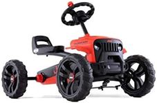 BERG Pedal Car Buzzy Rubicon | Pedal Go Kart, Ride On Toys for Boys and Girls, Go Kart, Toddler Ride on Toys, Outdoor Toys, Beats Every Tricycle, Adaptable to Body Lenght, Go Cart for Ages 2-5 Years