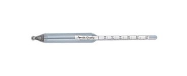 Thomas Specific Gravity Hydrometer, 0.8 - 0.9 Gravity Range, 150mm Length