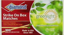 Diamond Strike on Box Greenlight Matches, 300 Count