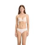 PUMA Women's Puma Microfiber Brazilian Women's Underwear (2 Pack) Thong panties, Rose Dust, XS UK