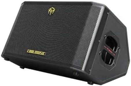 Coolmusic 300W Professional Acoustic Guitar Amp,Busking Amplifier PA System with 7 Inputs, Studio-Grade Reverb/Chorus/Delay/Tremolo/Phaser/Flanger, 3-Band EQ