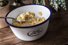 Personalised Cereal Bowl - Engraved Enamel