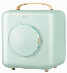 Cosmetic skin care products refrigerated beauty small refrigerator storage mask heating thermostat preservation special (Green)