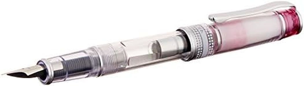 PILOT Prera Iro-Ai Calligraphy-Nib Transparent Pink Body Fountain Pen (FPRN-350R-TPCM)